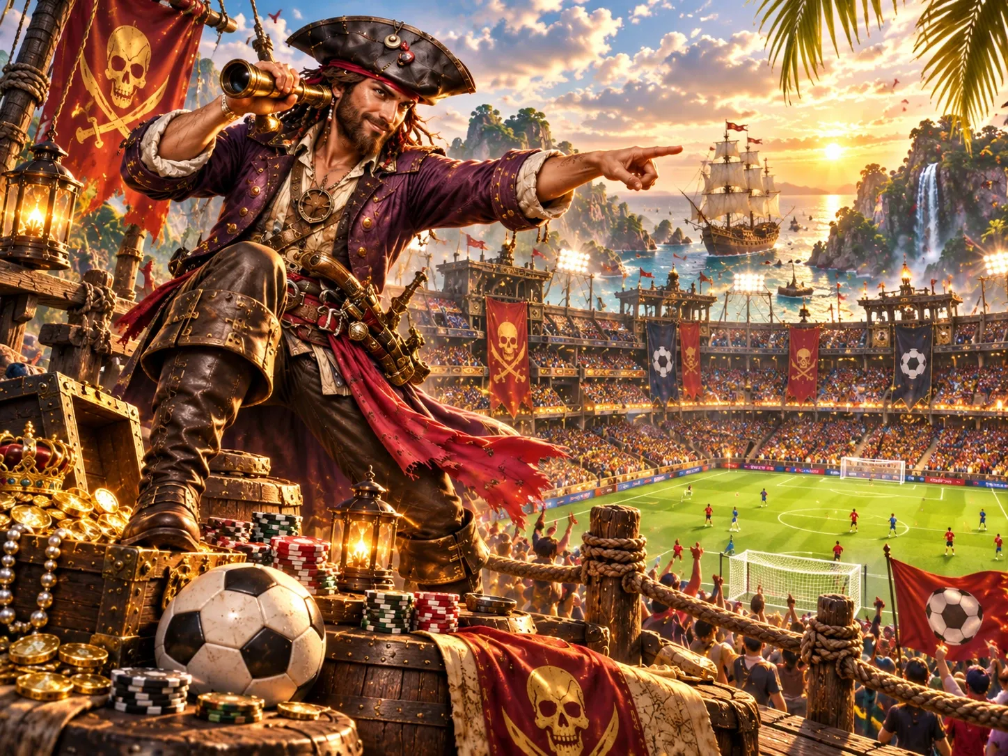 Pirate Sports Betting Arena Fortune