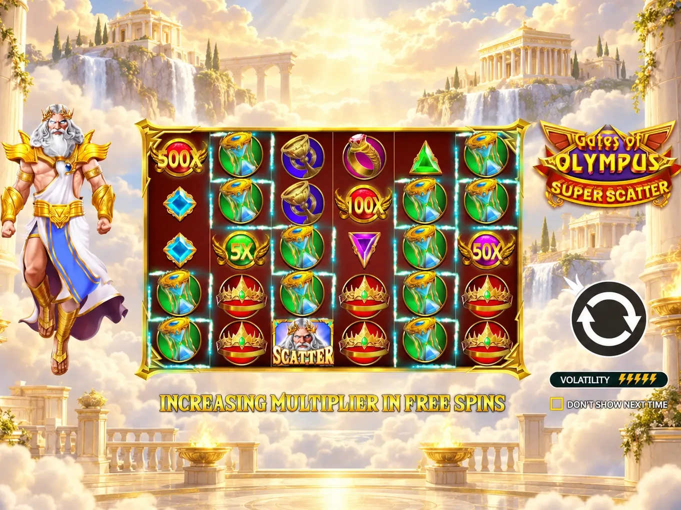 Gates of olympus super scatter demo